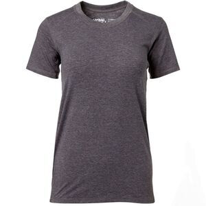 RIP-IT Women's Charcoal Softball Crew Tee with Adira